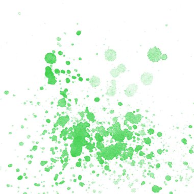 Suluboya boya lekeleri.