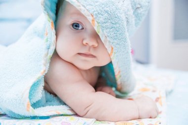 Bebeğe banyo Havlu.