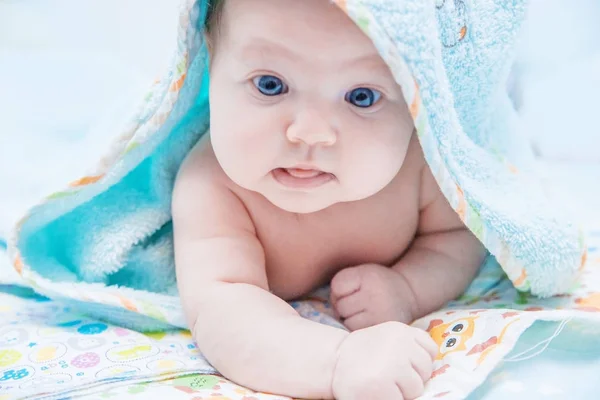 Dziecka Kąpieli Ręcznik — Zdjęcie stockowe