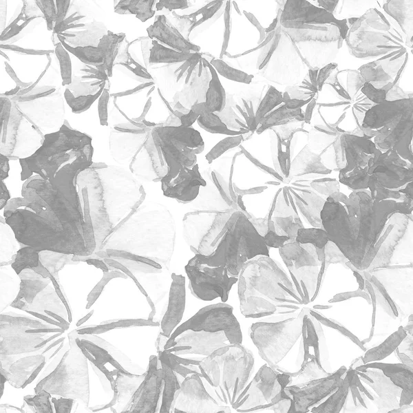 Nahtlose Blumenmuster Mit Aquarellen Bemalt — Stockfoto