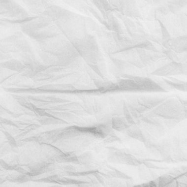 beyaz buruşmuş kağıt dokusu.
