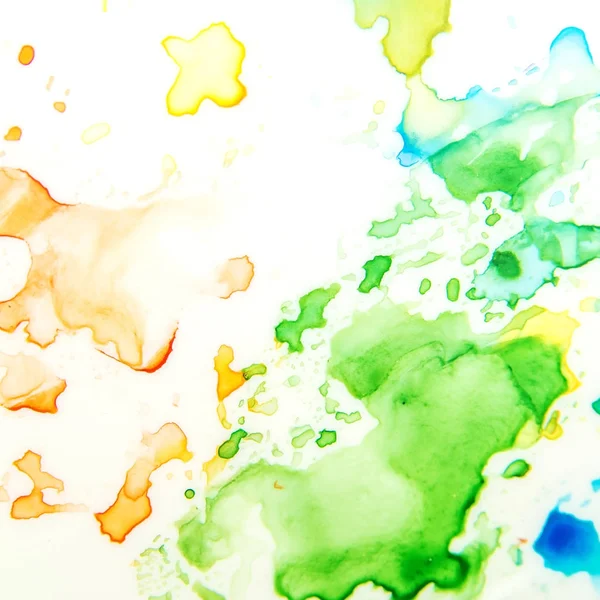 Blobes Colorés Peinture — Photo