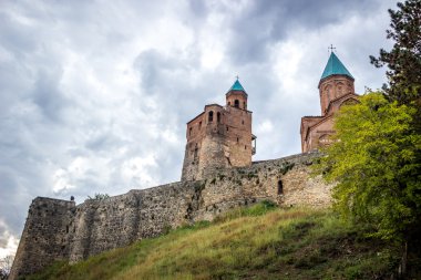 Gremi Kalesi ve kilise baş meleklerden Kaheti Gürcistan