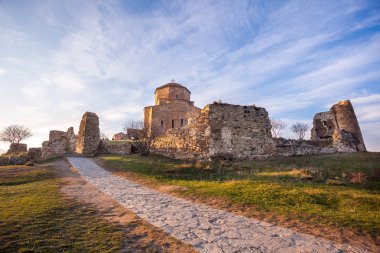Ortodoks Manastırı Jvari. 5-6 yüzyıl binası. Georgia, Mtskhet