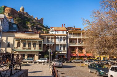 Eski şehir, Tiflis, Abanotubani bölgesinde mimarisi