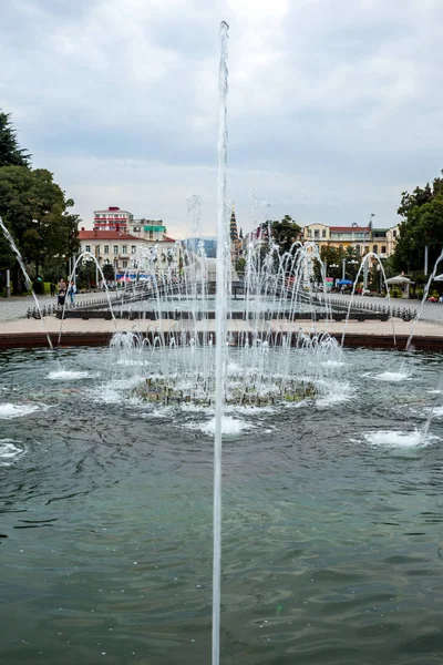The fountains in the Seaside Amusement Park — Stock Photo, Image