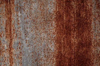Aşınmış renkli paslı metal arka plan, paslı metal t