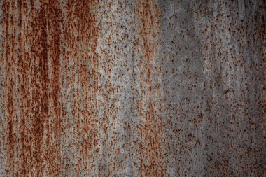 Aşınmış renkli paslı metal arka plan, paslı metal t