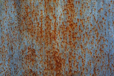 Aşınmış renkli paslı metal arka plan, paslı metal t