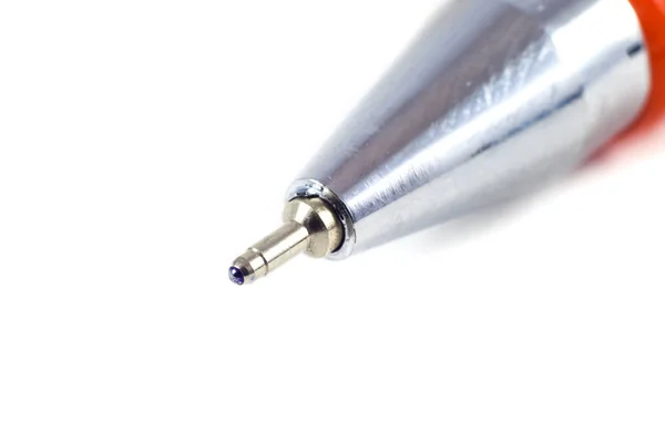 Zbliżenie czubka długopisu — Zdjęcie stockowe