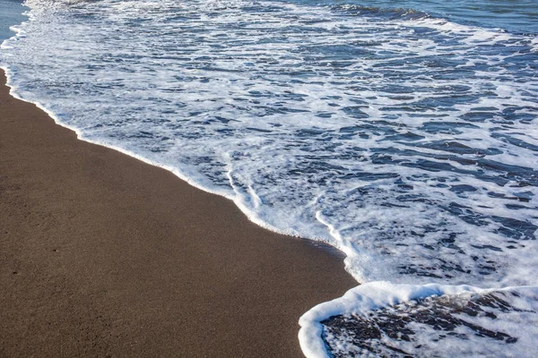 Våg-havet och Svarta havet, Poti, Georgien kusten — Stockfoto