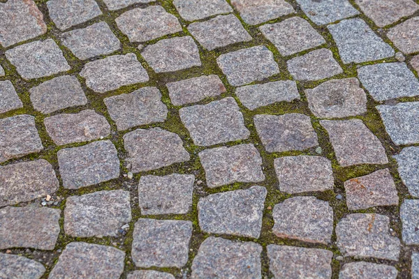 Каменный блок бесшовная текстура, дорога к пешеходам — стоковое фото