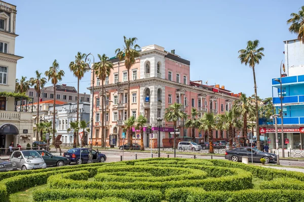 14.05.2017 - La antigua casa del casco antiguo de Batumi, Georgia — Foto de Stock