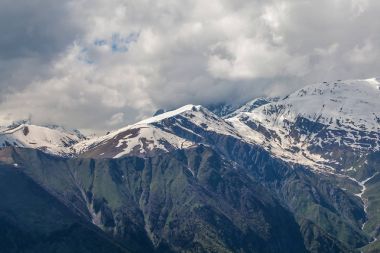 Svaneti, Gürcistan'ın dağlık bölgenin güzel Dağları