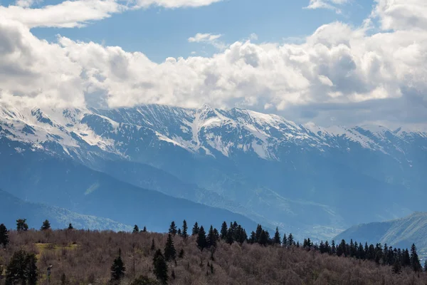 Prachtige bergen Svaneti, bergachtige regio van Georgië — Stockfoto