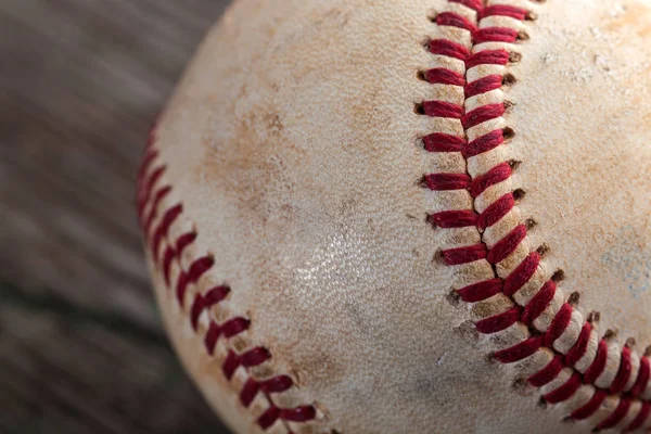 Bir beyzbol eski ahşap masa, spor