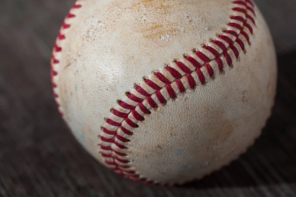 Bir beyzbol eski ahşap masa, spor