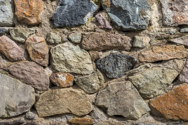 Texture of old rock wall for background, Medieval stone wall