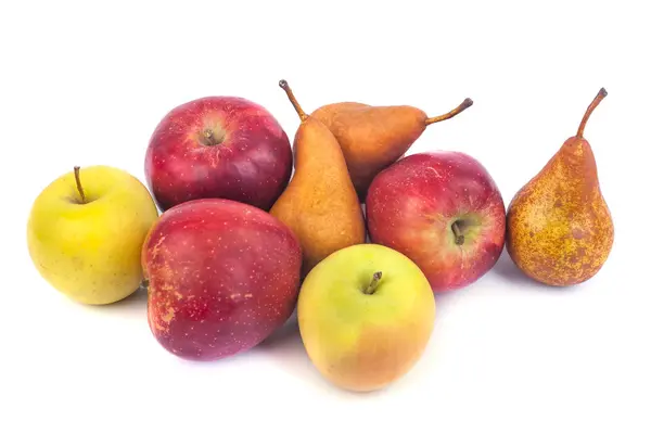Frische Früchte isoliert auf weißem Hintergrund — Stockfoto