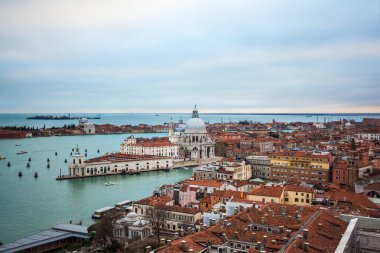 Campanile di San Marco Venedik'ten panoramik manzaralı