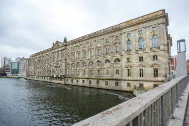 19.01.2018 - sokak ve Restored evleri de Berlin, Almanya