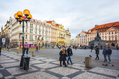 25.01.2018 Prag, Çek Respublic - eski şehir Meydanı, Prag