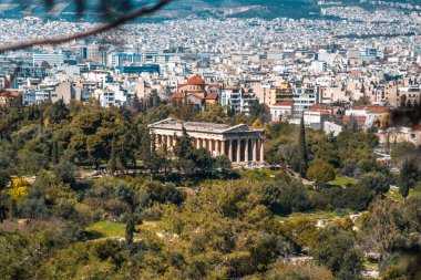 Hephaestus Tapınağı Akropol, Atina, Yunanistan üzerinden görüntülemek