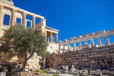 Erechtheion Tapınağı akropolü, Atina, Yunanistan