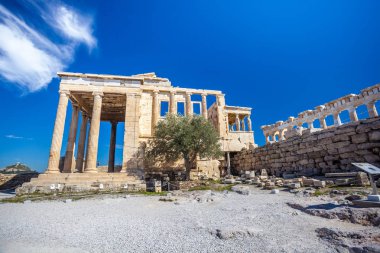 Erechtheion Tapınağı akropolü, Atina, Yunanistan