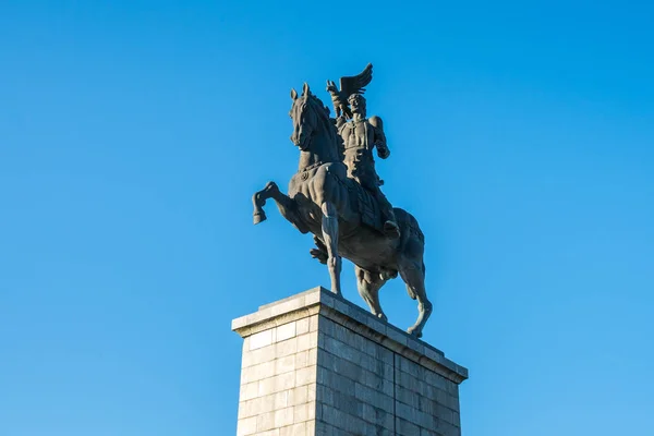 Statue von tsotne dadiani in poti, georgien — Stockfoto