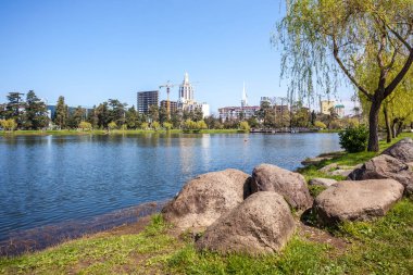 Batum Nurigeli gölde Panorama fotoğrafı