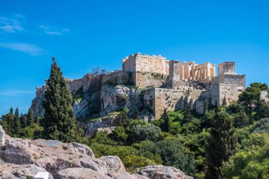 Parthenon Tapınağı Akropol, Atina, Yunanistan