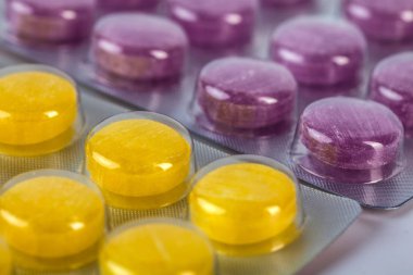 Farklı tıp uyuşturucu, hap, tablet. Tıp.
