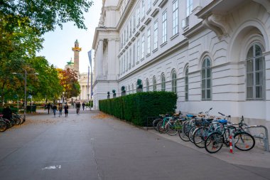 Vienna, Austria - 25.10.2019: Technical University in Vienna.