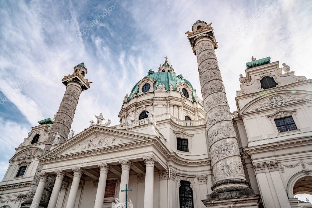 Karlskirche or St. Charles's Church - one of famous churches in 