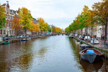 Eindhoven, Hollanda - 14.10.2019: Amsterdam şehri c