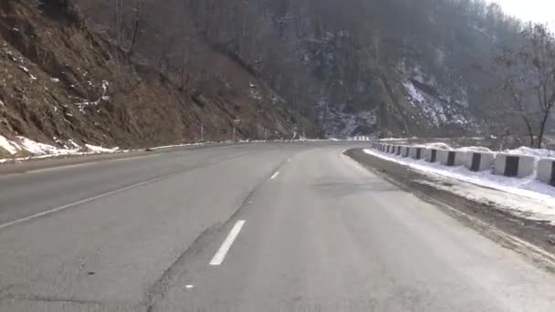 Voiture Dans Gorge Rikoti Transports — Video