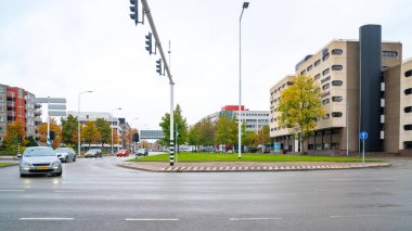 Eindhoven, Hollanda - 11.10.2019: Eindhove 'da modern bina