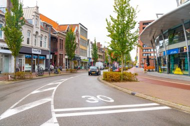 Eindhoven, Hollanda - 11.10.2019: mimari ve binalar 