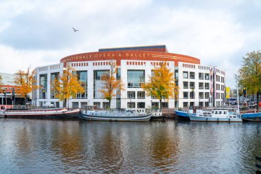Amsterdam, Hollanda - 15.10.2019: Hollanda Ulusal Görünümü 