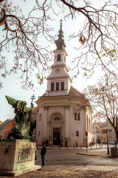 Budapest, Hungría - 11.11.2018: Iglesia Luterana de Buda en Budapest —  Fotos de Stock