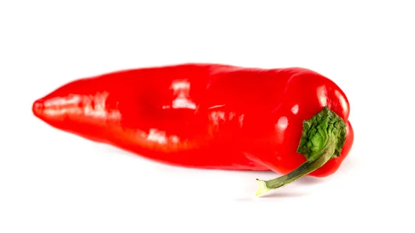 Sweet red pepper isolated on white background. — Stock Photo, Image