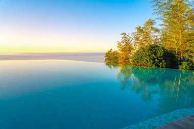 Sonsuzluk Kıyısı Yüzme Havuzu Suyu, Güzel Karadeniz Manzarası. 