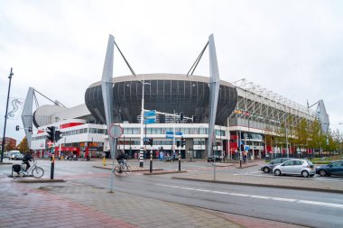 Eindhoven, Hollanda - 11.10.2019: Philips Stadyumu bir futbol stadyumudur.