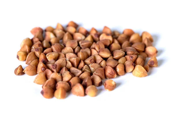 A bunch of buckwheat isolated on a white background. — 스톡 사진