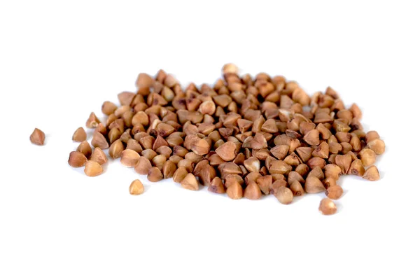A bunch of buckwheat isolated on a white background. — Stock Photo, Image