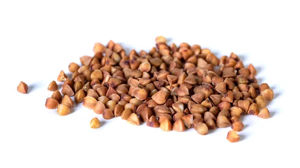 A bunch of buckwheat isolated on a white background. — Stock Photo, Image