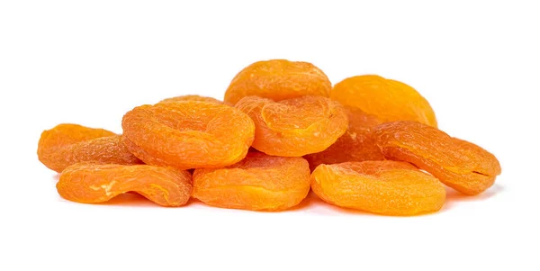 Dried apricots isolated on white background. Healthy food. — Stock Photo, Image