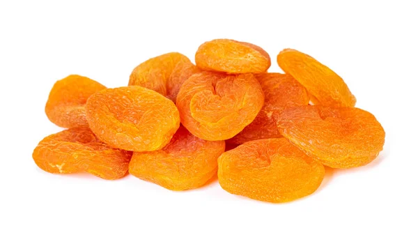 Dried apricots isolated on white background. Healthy food. — Stock Photo, Image