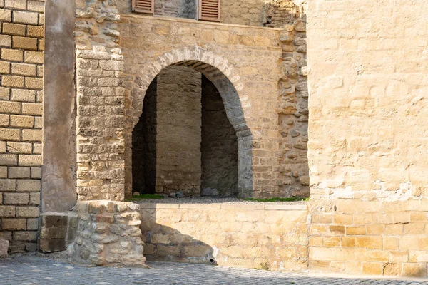 La Ciudad Vieja Icheri Sheher en Bakú, Azerbaiyán . — Foto de Stock